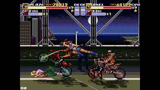 Streets of Rage Remake V5.1 - Mania Long Playthrough With CPU(Route B.)Syndicate Chaos T.D.C. Mod