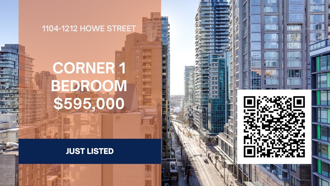 Downtown Vancouver 1 Bedroom Corner Condo for $595,000!! // CallKris.ca