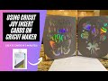 How To Use Cricut Joy Insert Cards In The Cricut Maker | Custom Cards In Less Than 5 minutes!