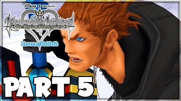 Kingdom Hearts Re:CoM Reverse/Rebirth Walkthrough PART 5 - Lexaeus Boss Fight (PS4 1080p)