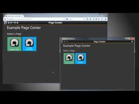 Page Center page navigation