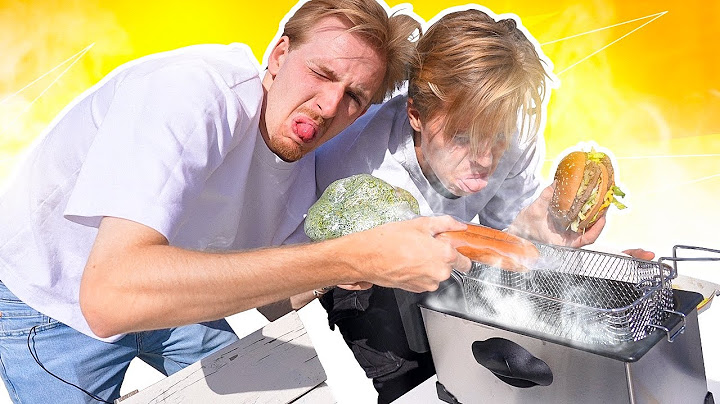 BANKZITTERS FRITUREN ÉÉN DAG ALLES WAT ZE ETEN