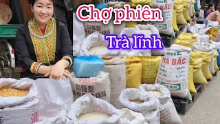 Chợ phiên trà lĩnh cao bằng