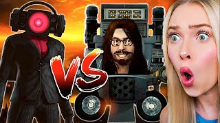 *NEW* 61-1 SPEAKER WOMAN VS GEEKY JESUS TOILET + SECRETS!