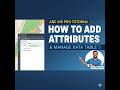 How to add attributes in attribute table in ArcGis?
