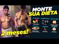 Como montar a Própria dieta Para PERDER GORDURA e Barriga! 🔥 Passo a passo e Cardápios