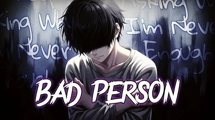 Bad Person – I Keep Asking Why I’m Never Enough || by Relatone (Official Lyrics Video)