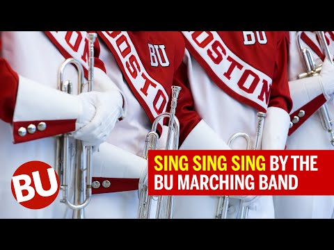 Boston University Marching Band Plays "Sing Sing Sing"