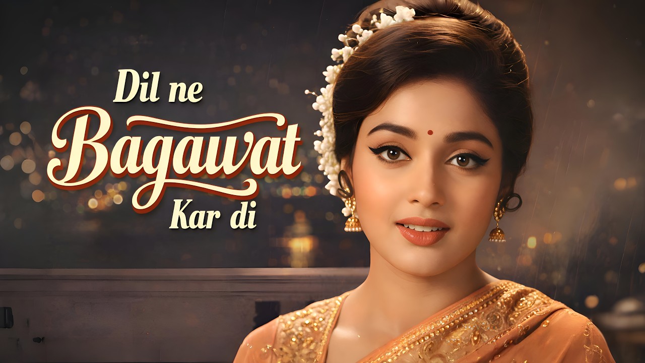 Dil Ne Bagawat Kar Di – 90's Hindi Romantic Song | Bollywood R&B Soul