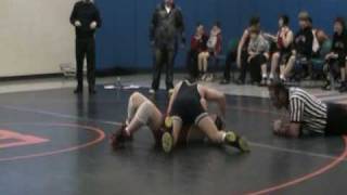 Middle School Wrestling - Fergy's :11 sec Pin!