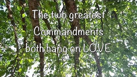 Vlog 08: "The Two Greatest Commandments" Lyric Music Video
