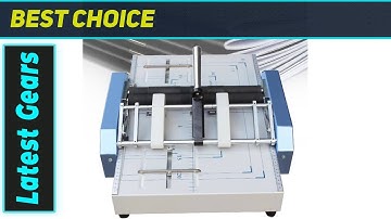 The Ultimate A3 Automatic Binding & Creasing Machine for Flawless Documents!