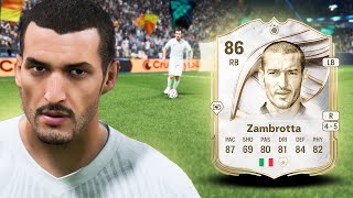 86 ICON ZAMBROTTA SBC PLAYER REVIEW | FC 26 ULTIMATE TEAM PLAYER REVIEW