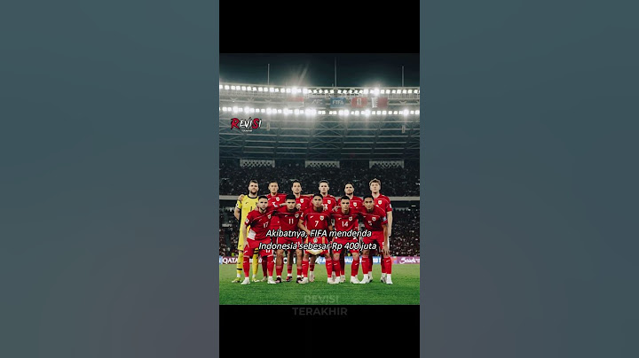 FIFA hukum Indonesia imbas diskriminasi fans di laga lawan Bahrain