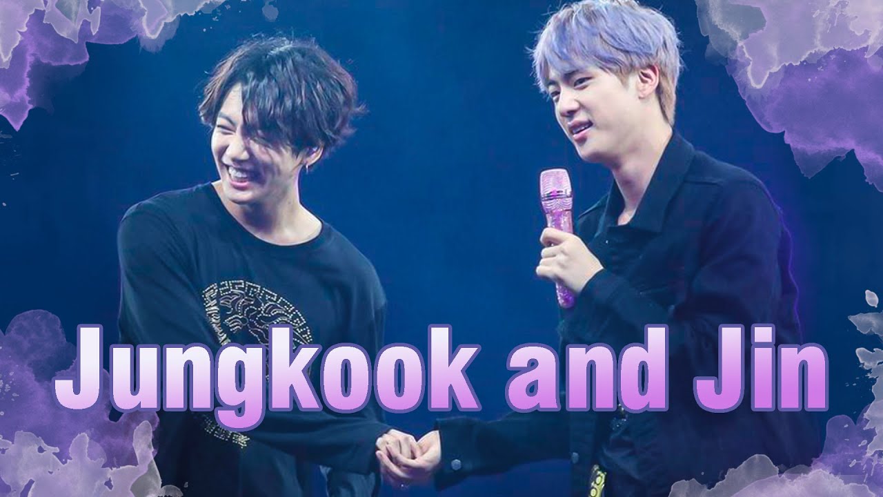 Interactions between Jin and Jungkook during concerts