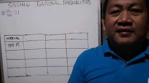 Solving rational inequality (PART 2)