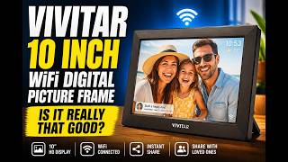 VIVITAR 10 Inch - WiFi Digital Picture Frame - Is It Really That Good
