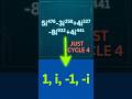 Solve Powers of i Fast - The Mod 4 Trick Students Need #mathshorts #math #mathtips #ImaginaryNumbers