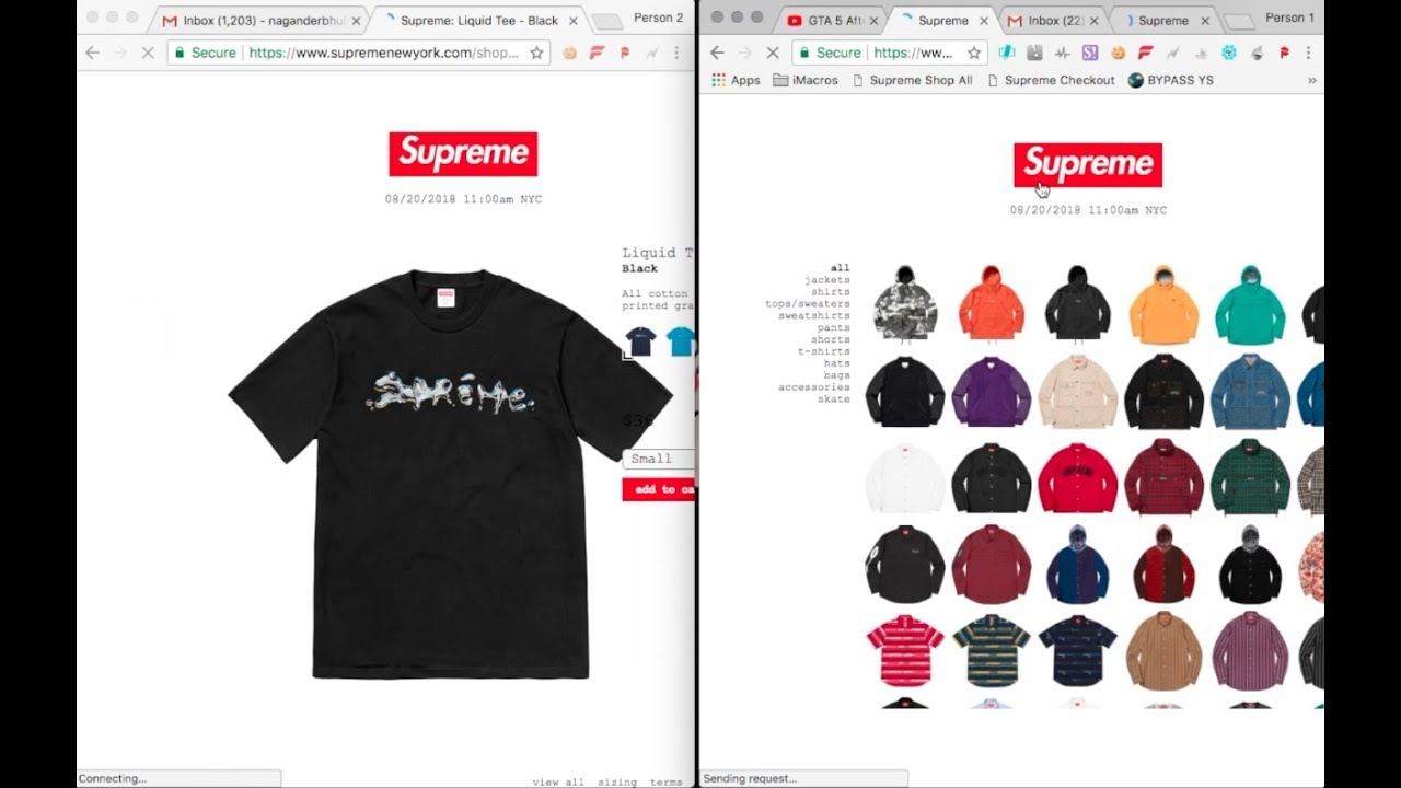 Supreme F/W18 Week 1 Live Cop w/ ForceCop!