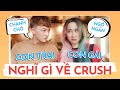 CON GÁI CON TRAI NÓI GÌ VỀ CRUSH | HƯƠNG WITCH