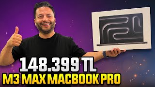 M3 Max işlemcili MacBook Pro kutu açılımı!