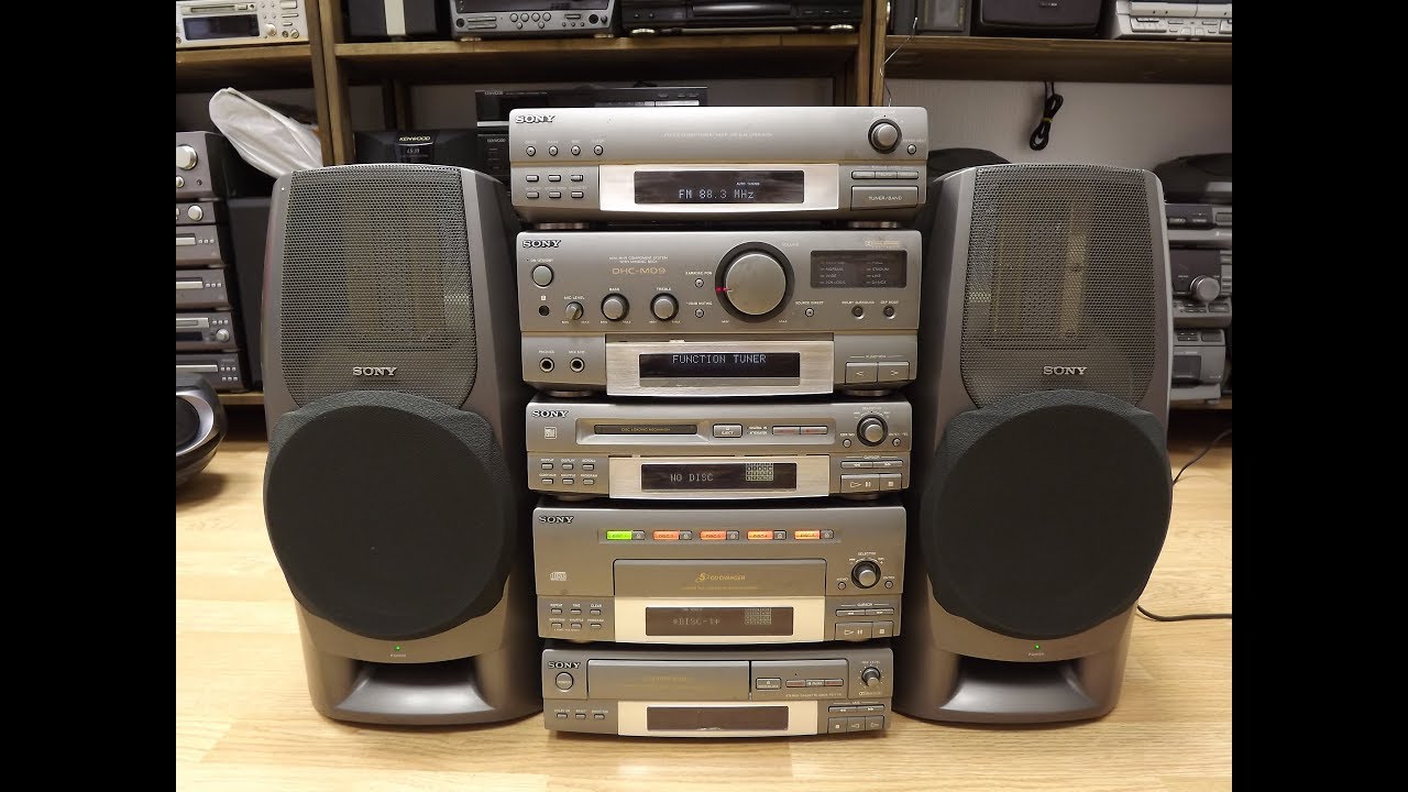 【SONY】DHC-MD9　コンポ システムステレオ SONY DHC-MD9 Hi-Fi (Japan) - YouTube