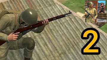 Frontline Heroes : WW2 Warfare Gameplay Walkthrough Part 2 - Android & ios Gameplay - L Game Channel