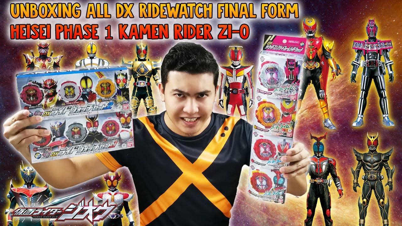 Kamen Rider Geiz Mission Box 001 Storage Box & DX Kabuto Zecter Raise