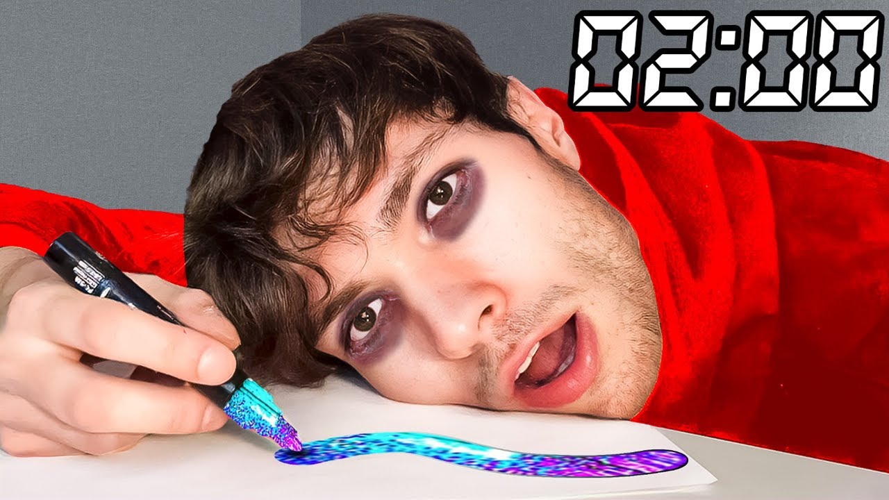 Je DESSINE pendant 50 HEURES !