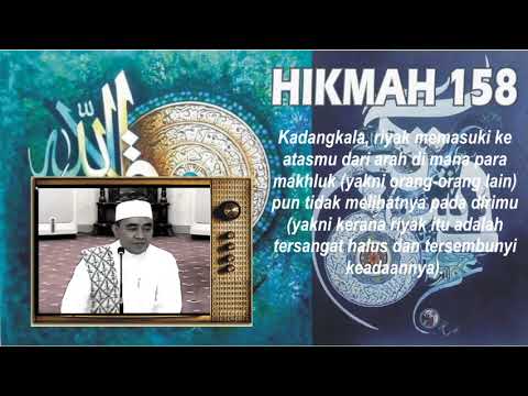 Risalah Al Hikam (Hikmah 158)