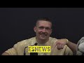 USYK IN TEARS AFTER BEATING TYSON FURY - ESNEWS BOXING