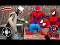 Playing as spiderman family  spiderbaby vs doctor granny
