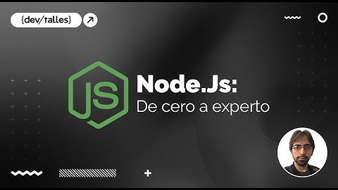 Node.Js: De cero a experto - video promocional