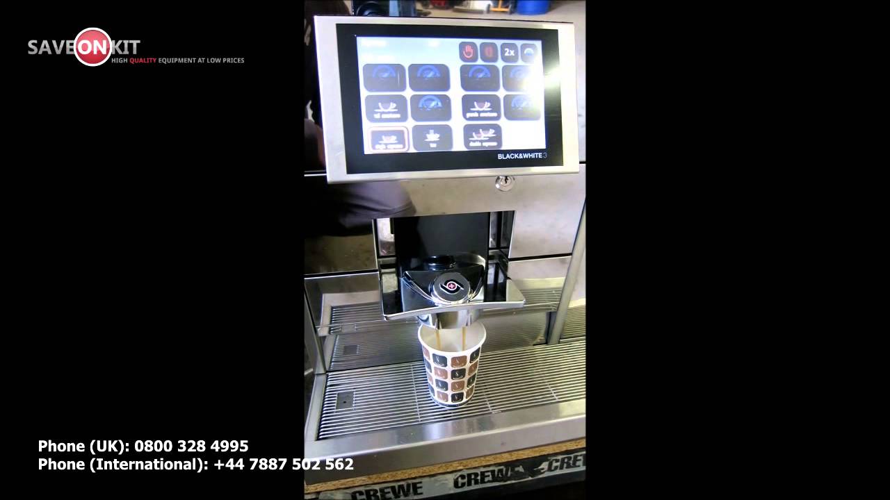 Thermoplan Black & White 3 BW3 CTM CTS3 Coffee Machine