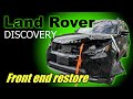 Land Rover Discovery. Front end restore. Ремонт переда. видео