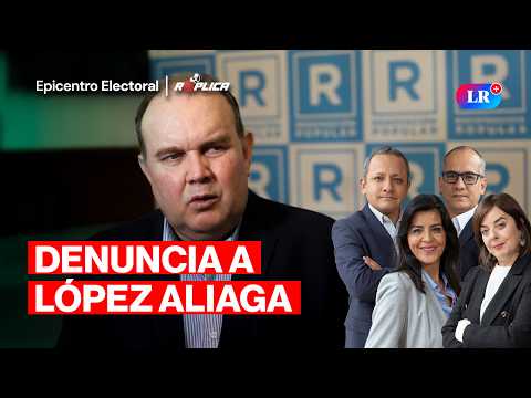 Jorge Nieto se posiciona al centro y estalla denuncia contra López Aliaga por deuda en Lima