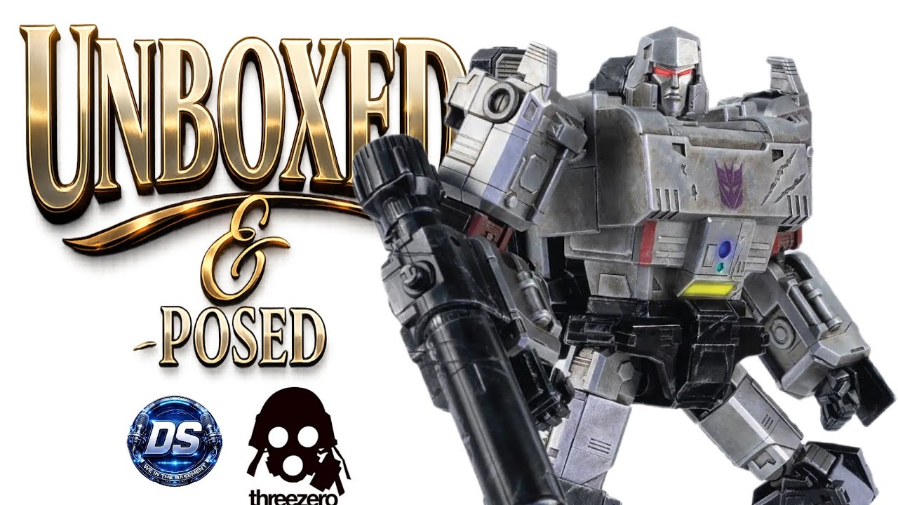 MEGATRON ThreeZero Transformers SIEGE War For Cybertron DLX Figure Spotlight & Poses