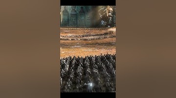 Dwarwes Vs Huge Orc Army! - Hobbit - 4K