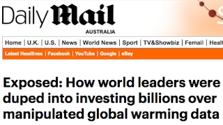 Did NOAA fake temperature data?   fact check