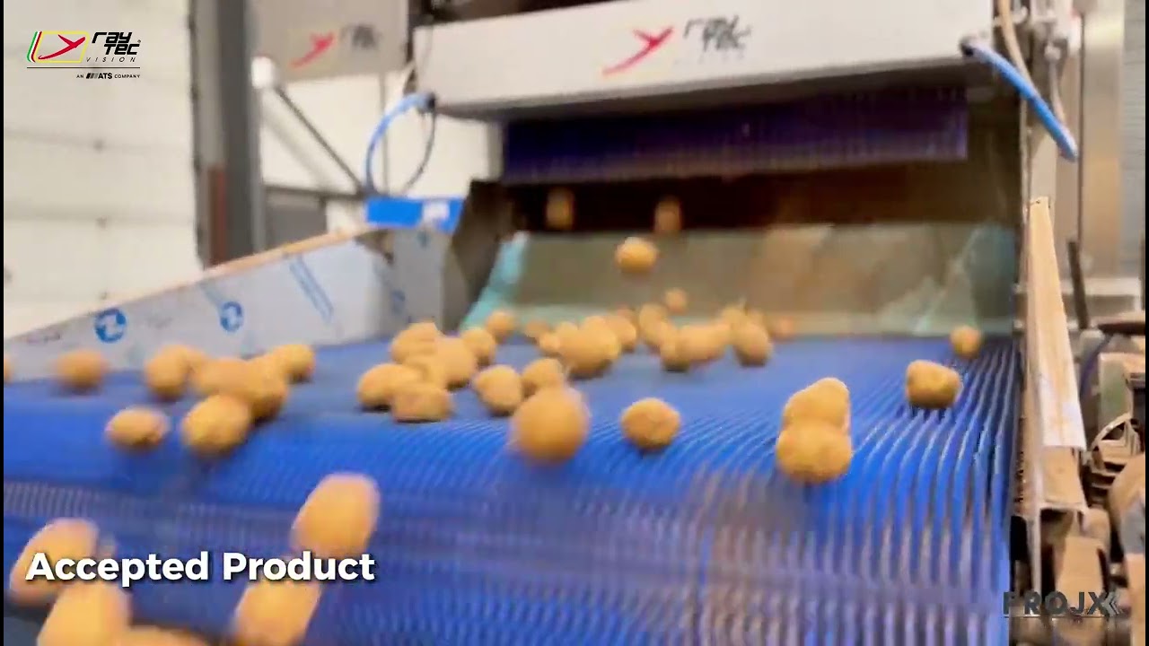 #Raynbow sorting unwashed potatoes | RAYTEC VISION SpA