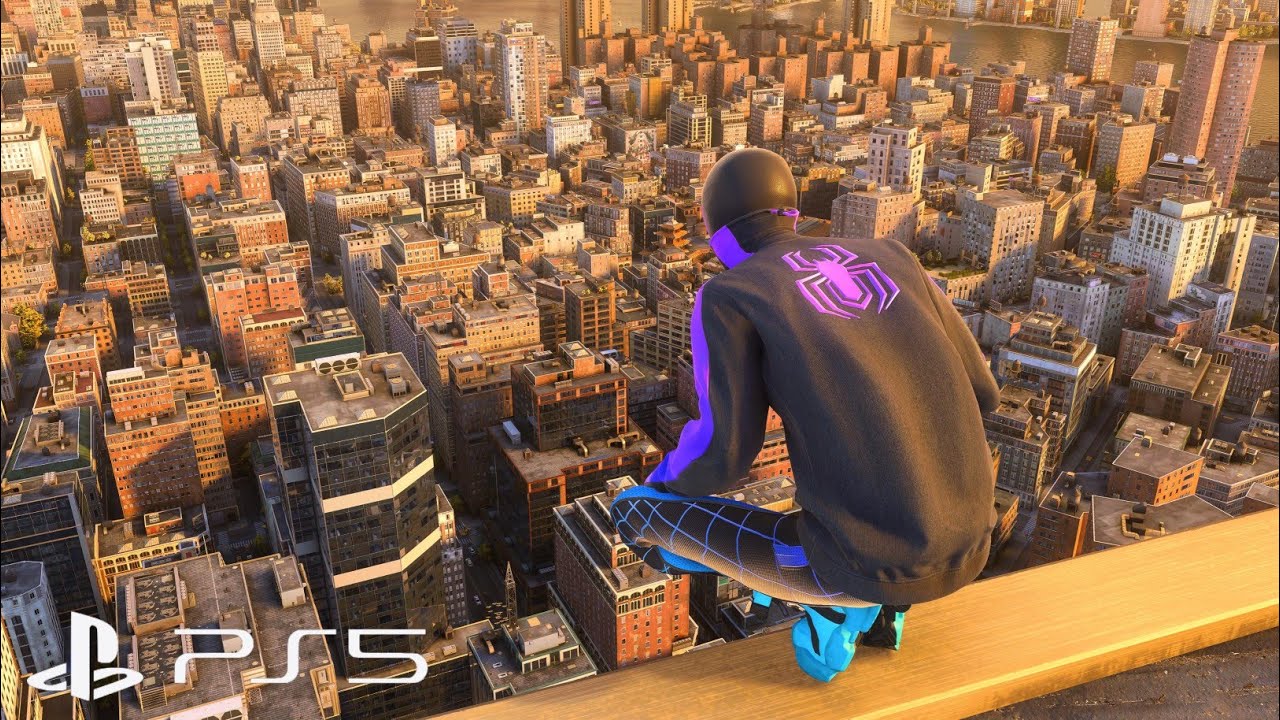 Marvel Spider-Man 2 (Miles 10th Anniversary Purple Suit) 4K HDR Gameplay (4K Ultra HD)