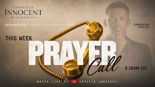 PRAYER CALL || COMMANDING YOUR DAY || DR. APOSTLE INNOCENT
