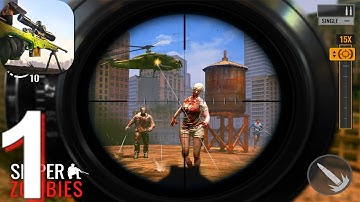 Sniper Zombies - Gameplay Walkthrough Part 1 (Android)