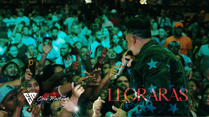 Elvis Martinez - LLORARAS (Video Oficial)