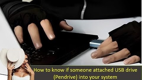 HOW TO FIND USB (PENDRIVE) ENTRY IN COMPUTER/ LAPTOP | COMPUTER AUDITING | REGISTRY | EVENT VIEWER