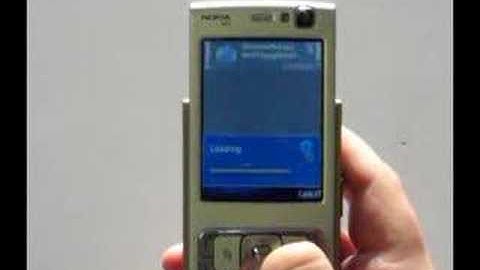 Winamp Remote on Nokia N95