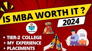 Is MBA Worth it in 2024 ? || TRUTH || PLACEMENTS