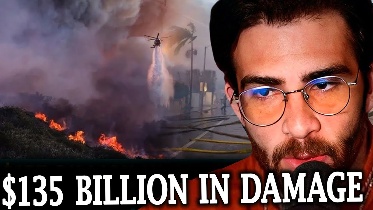 LA Wildfires Are Getting Worse | HasanAbi Reacts