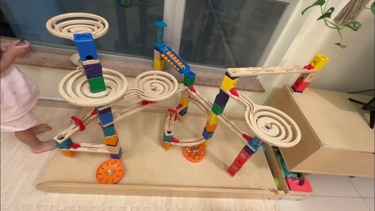 Hape Quadrilla Marble Run Vertigo and Castle Escape YouTube