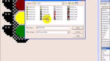 5 Traffic Signal Program in VB 6.0